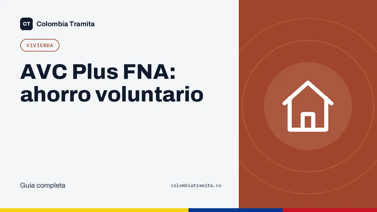 AVC Plus FNA: ahorro voluntario