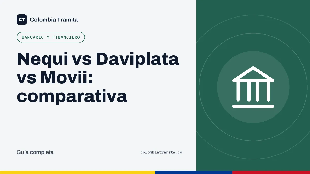 Nequi vs Daviplata vs Movii: comparativa
