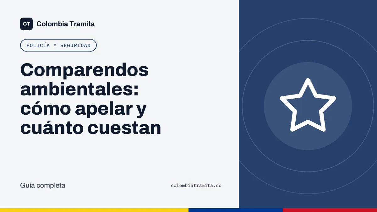 Comparendos ambientales: cómo apelar y cuánto cuestan