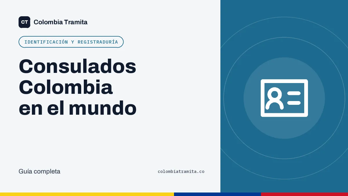 Consulados Colombia en el mundo