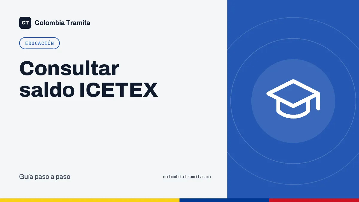 Consultar saldo ICETEX