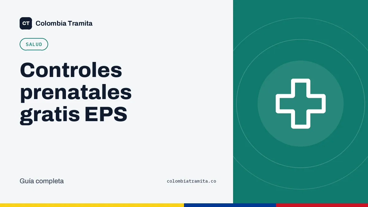 Controles prenatales gratis EPS