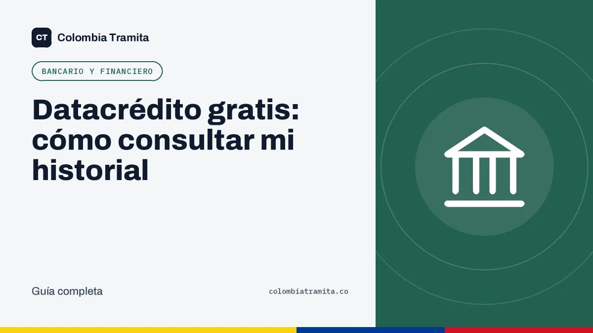 Datacrédito gratis: cómo consultar mi historial