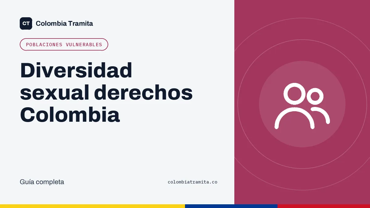 Diversidad sexual derechos Colombia