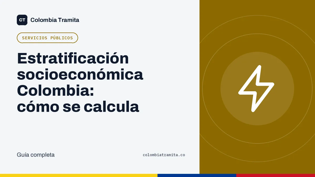 Estratificación socioeconómica Colombia: cómo se calcula