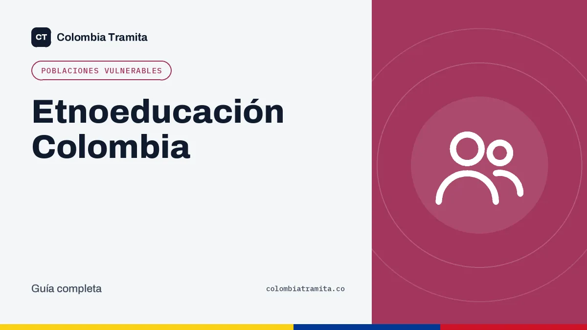 Etnoeducación Colombia