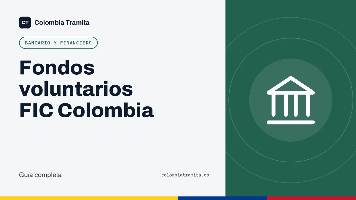 Fondos voluntarios FIC Colombia