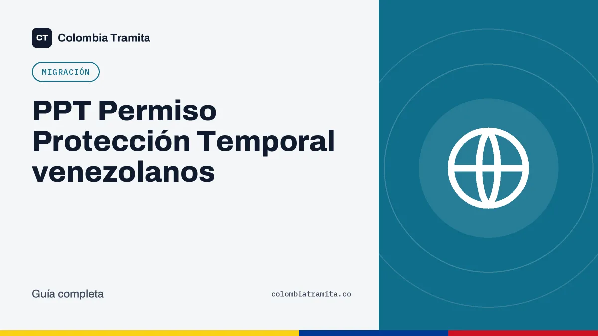 PPT Permiso Protección Temporal venezolanos