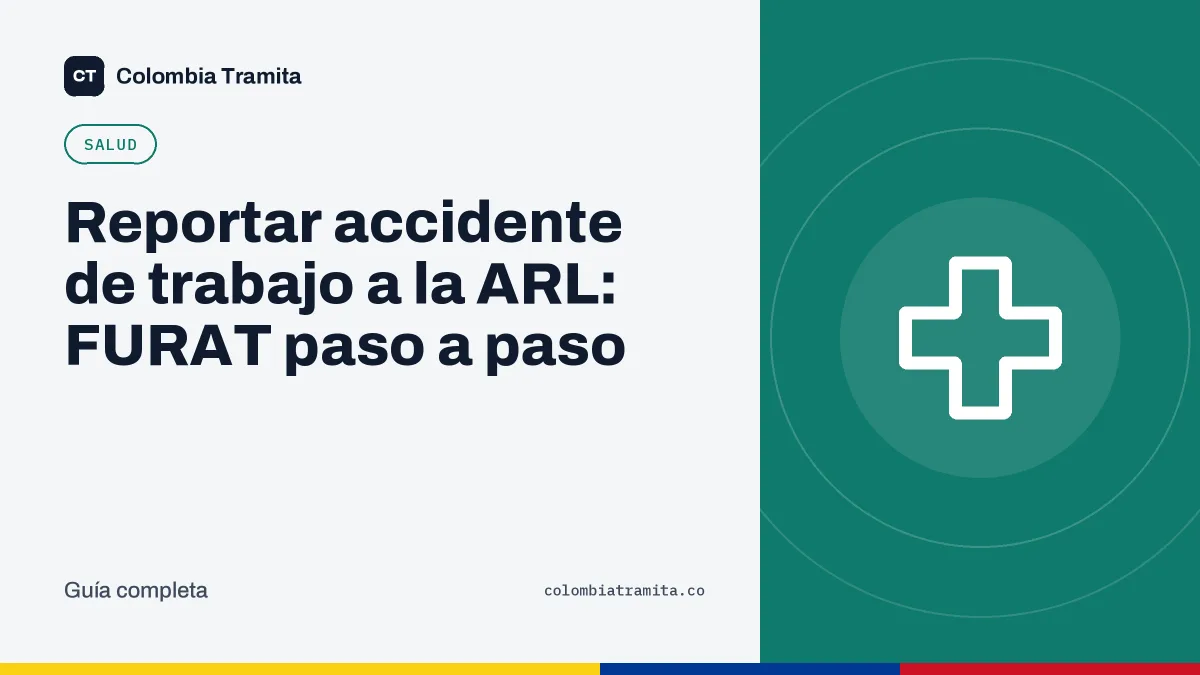 Reportar accidente de trabajo a la ARL: FURAT paso a paso