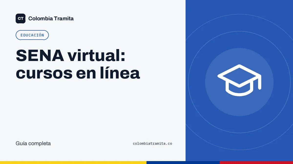 SENA virtual: cursos en línea