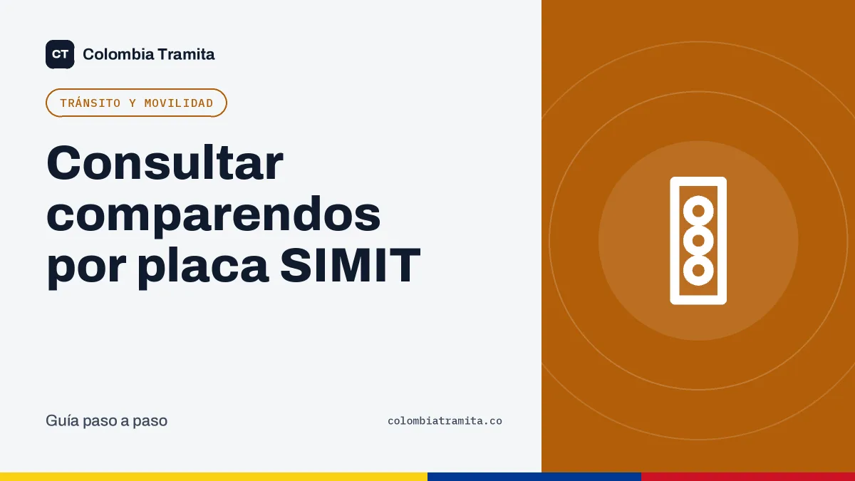 Consultar comparendos por placa SIMIT
