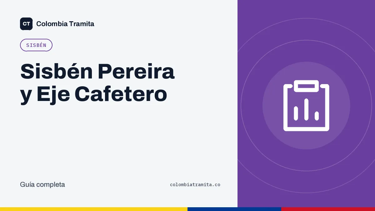 Sisbén Pereira y Eje Cafetero