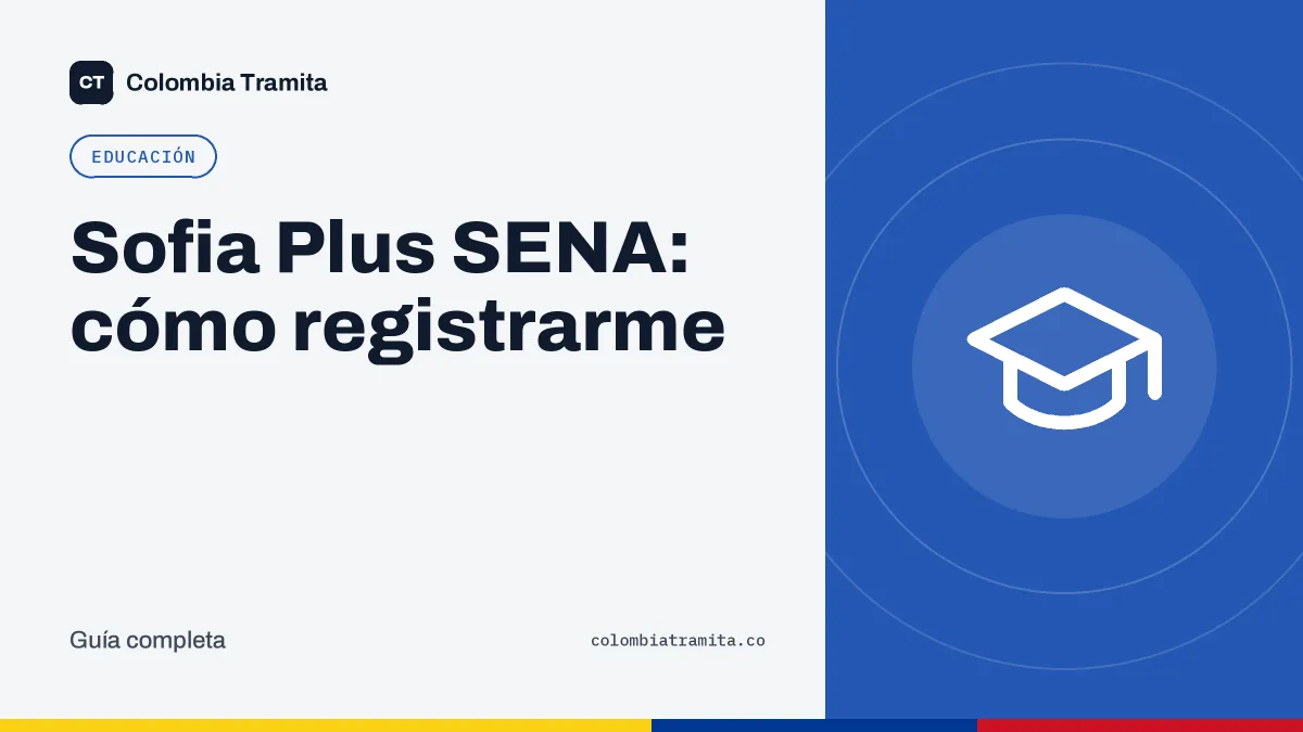 Sofia Plus SENA: cómo registrarme