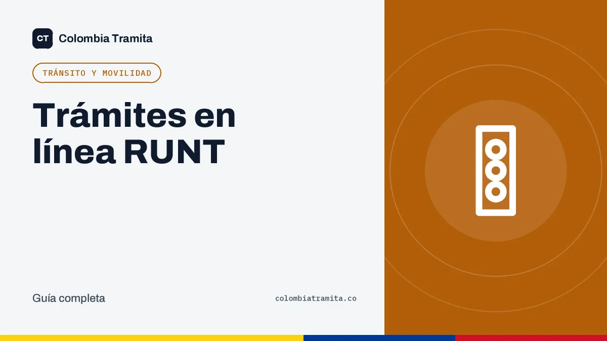 Trámites en línea RUNT