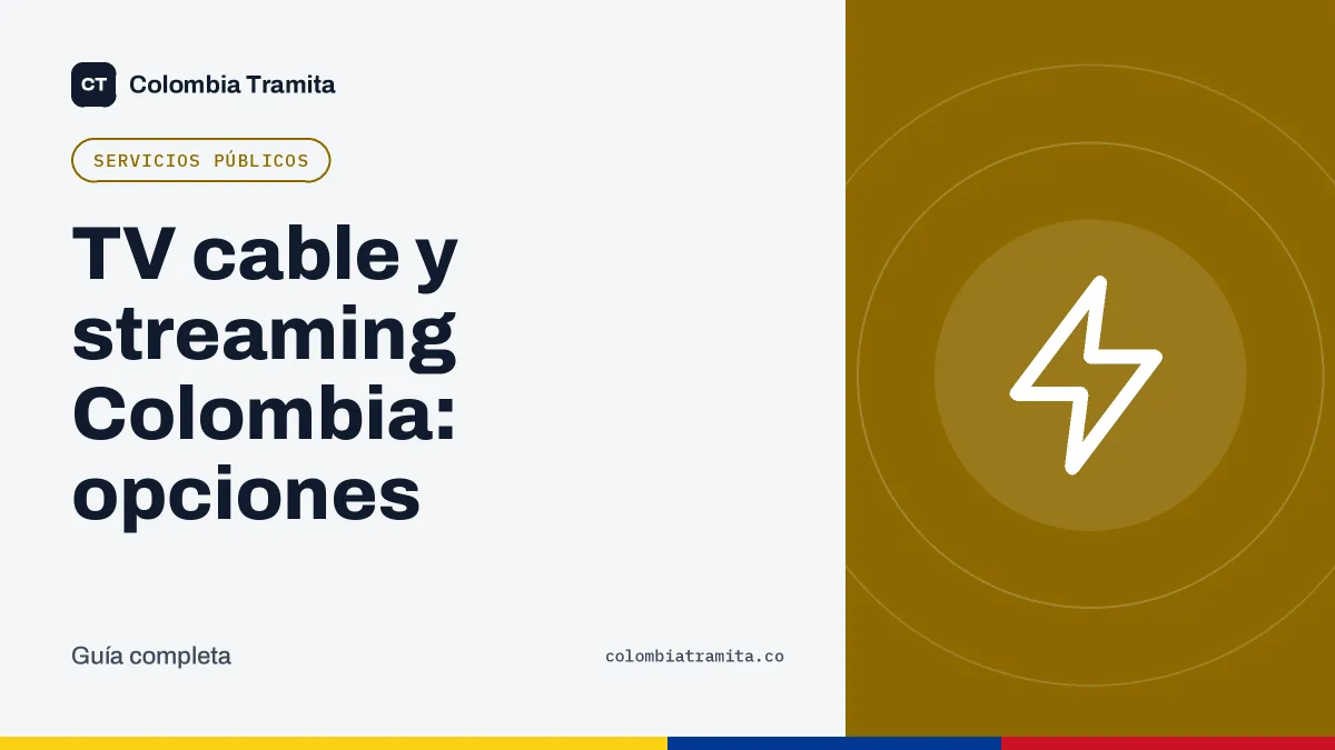 TV cable y streaming Colombia: opciones